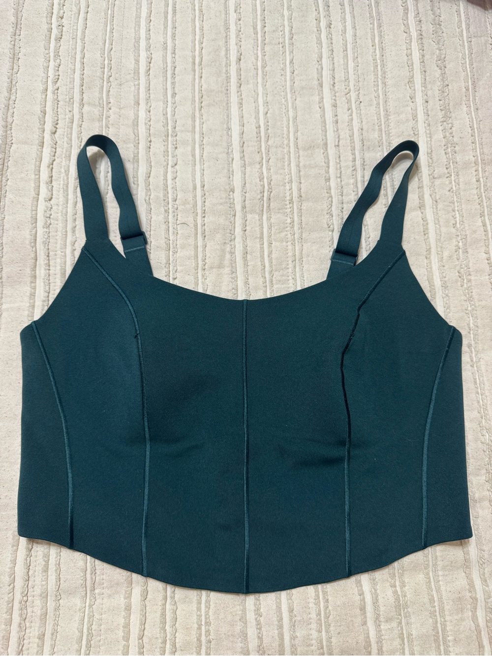 Offline by Aerie Real Me Most Support Cropped Corset Sports Bra Top